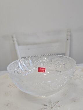 Baccarat Crystal France Arabesque Candy Dish Bowl